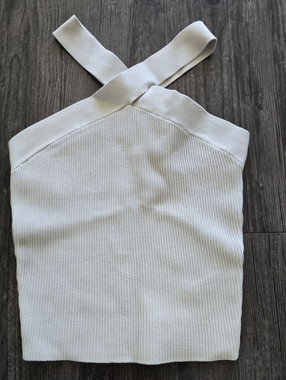 Aritzia Babaton Sculpt Knot Cross Tank